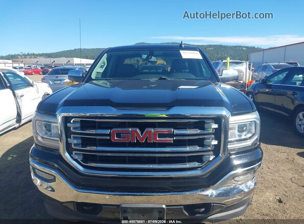 3GTU2NECXJG600209 2018 GMC SIERRA Black Առջևի վահանակի տեսք