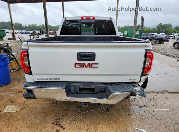 3GTU2NEJ1JG610237 2018 GMC SIERRA White Widok z tyłu