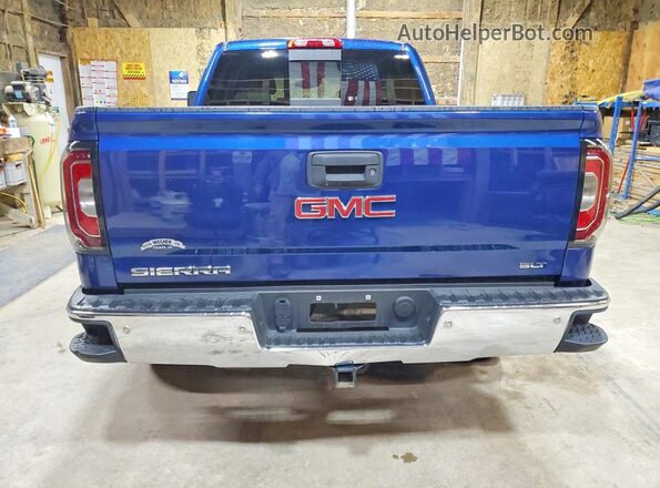 3GTU2NEJ2GG136730 2016 GMC SIERRA Синий Вид сзади