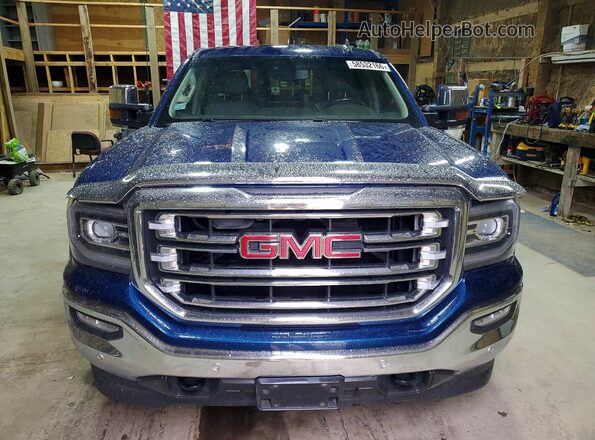3GTU2NEJ2GG136730 2016 GMC SIERRA Синий Вид спереди