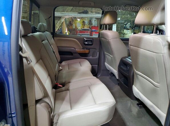 3GTU2NEJ2GG136730 2016 GMC SIERRA Синий Вид задних сидений