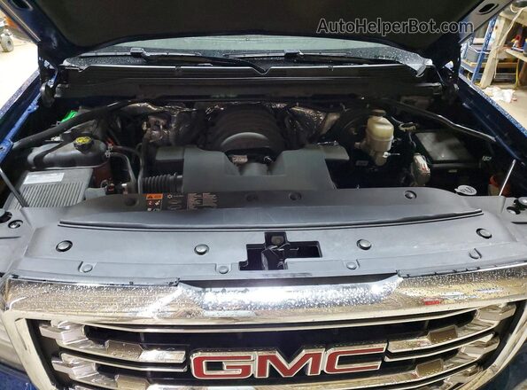 3GTU2NEJ2GG136730 2016 GMC SIERRA Синий Вид задней части салона