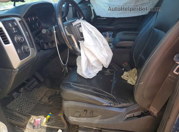 3GTU2NEJ2GG140325 2016 GMC SIERRA Blue წინა სალონის ხედი