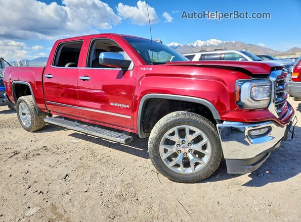 3GTU2NEJ5JG456034 2018 GMC SIERRA Burgundy წინა მარჯვენა