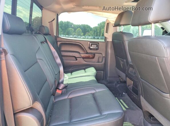3GTU2NEJ7HG314715 2017 GMC SIERRA Green უკანა სავარძლების ხედი