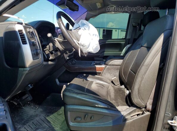3GTU2NEJ7HG314715 2017 GMC SIERRA Green წინა სალონის ხედი