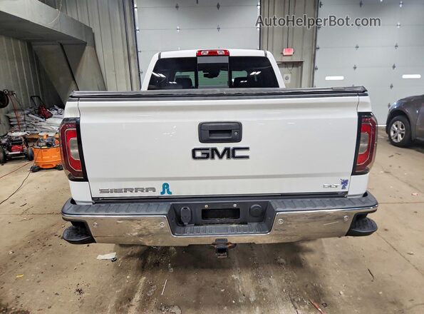 3GTU2NER3JG327974 2018 GMC SIERRA Белый Вид сзади