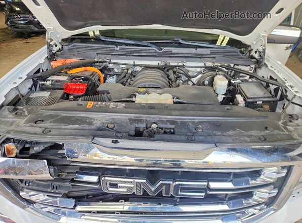 3GTU2NER3JG327974 2018 GMC SIERRA Белый Вид задней части салона