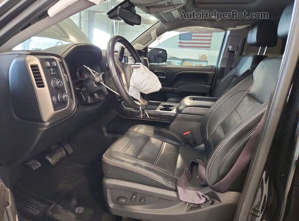 3GTU2PEC1GG249338 2016 GMC SIERRA Black წინა სალონის ხედი