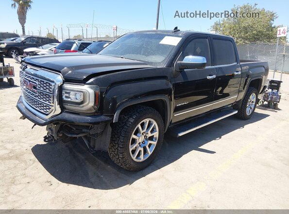 3GTU2PEC1JG106204 2018 GMC SIERRA Black Передня ліва чверть