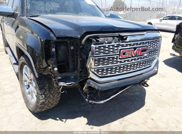 3GTU2PEC1JG106204 2018 GMC SIERRA Black Вид спереду