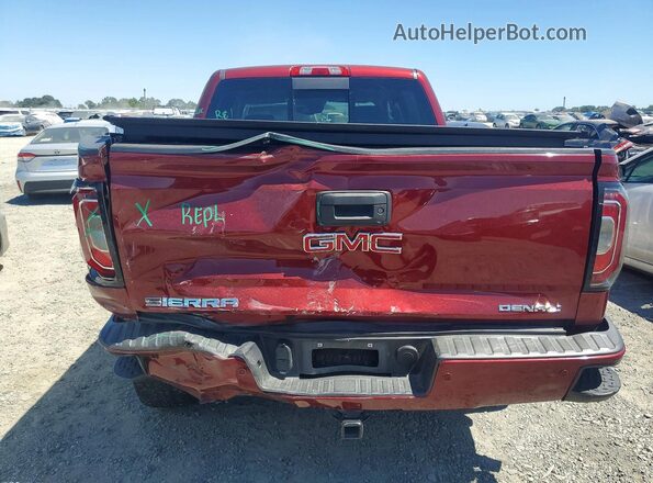 3GTU2PEC2GG272370 2016 GMC SIERRA Burgundy Rear view