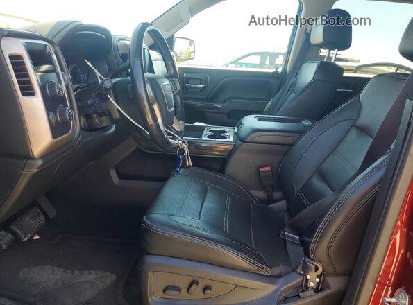 3GTU2PEC2GG272370 2016 GMC SIERRA Burgundy Front interior view