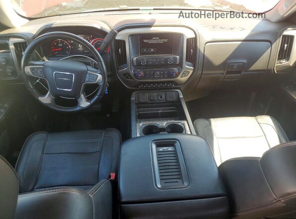 3GTU2PEC2GG272370 2016 GMC SIERRA Burgundy Dashboard view