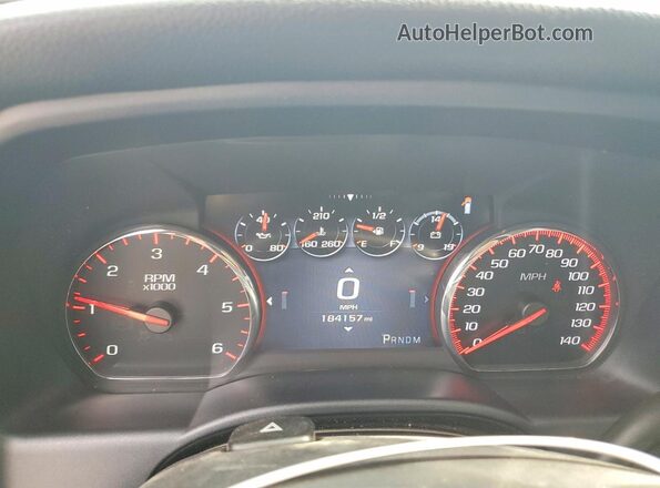 3GTU2PEC3GG278985 2016 GMC SIERRA White Instrument cluster view