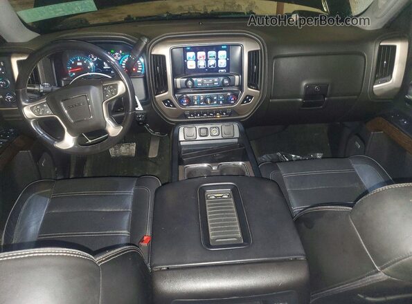 3GTU2PEC4HG299720 2017 GMC SIERRA Черный Вид панели приборов