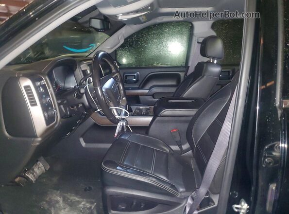 3GTU2PEC4HG299720 2017 GMC SIERRA Черный Вид салона спереди
