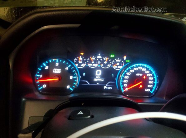 3GTU2PEC4HG299720 2017 GMC SIERRA Черный Вид щитка приборов