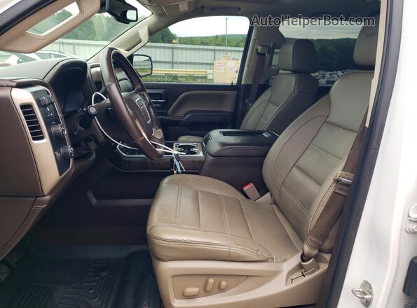 3GTU2PEC5GG294833 2016 GMC SIERRA White Front interior view