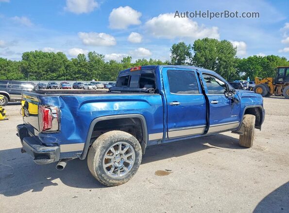 3GTU2PEC5GG311162 2016 GMC SIERRA Синий Задняя правая четверть