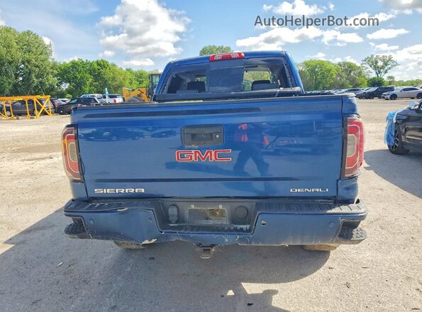 3GTU2PEC5GG311162 2016 GMC SIERRA Синий Вид сзади