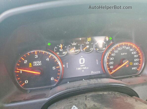 3GTU2PEC5GG311162 2016 GMC SIERRA Синий Вид щитка приборов