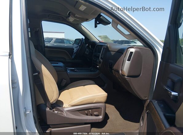 3GTU2PEC6HG288878 2017 GMC SIERRA White Вид салону спереду