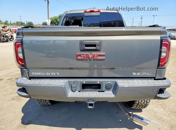 3GTU2PEC7JG343764 2018 GMC SIERRA Gray Rear view