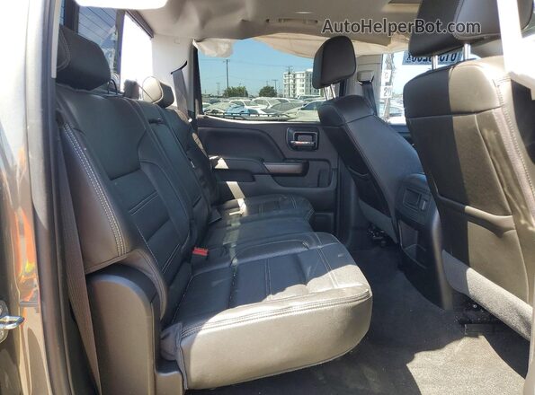 3GTU2PEC7JG343764 2018 GMC SIERRA Gray Rear seats view