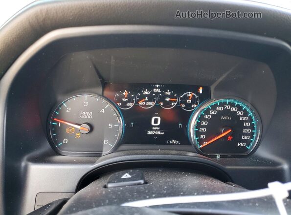 3GTU2PEC7JG343764 2018 GMC SIERRA Gray Instrument cluster view