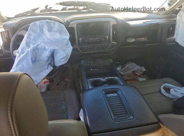 3GTU2PEC8GG267089 2016 GMC SIERRA Белый Вид панели приборов