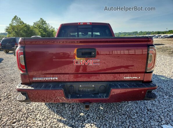 3GTU2PEC8HG197532 2017 GMC SIERRA Red Հետևի տեսք