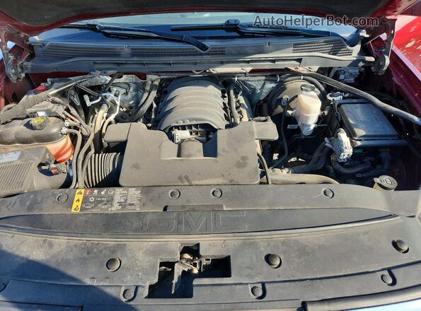 3GTU2PEC8HG197532 2017 GMC SIERRA Red Սալոնի հետևի տեսք