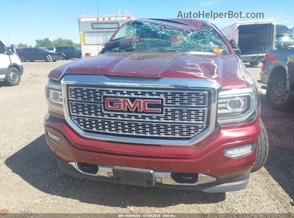 3GTU2PECXHG352047 2017 GMC SIERRA Red Սարքավորումների վահանակի տեսք