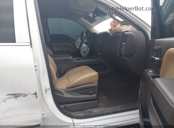 3GTU2PECXHG462922 2017 GMC SIERRA White Вид салону спереду