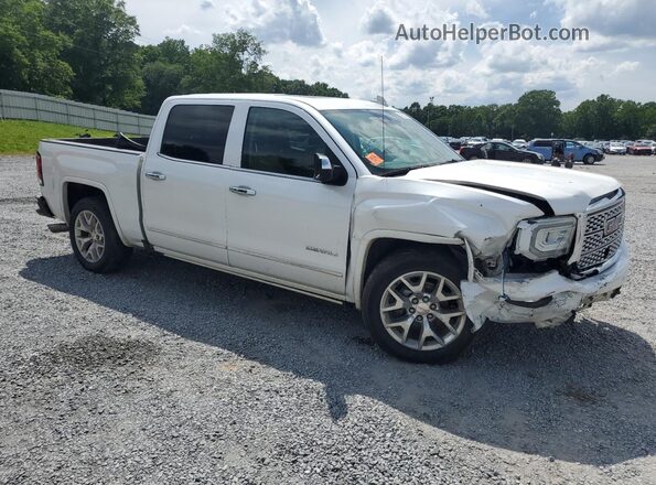 3GTU2PECXJG619824 2018 GMC SIERRA White Передня права чверть