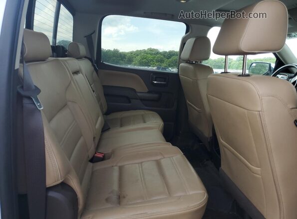 3GTU2PECXJG619824 2018 GMC SIERRA White Вид задніх сидінь