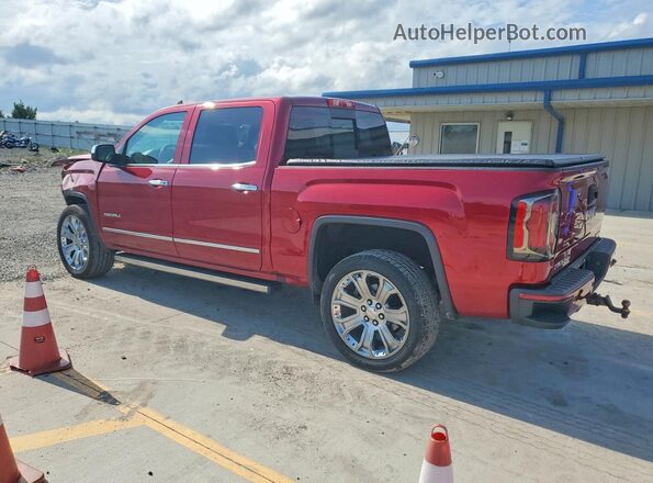 3GTU2PEJ2JG566034 2018 GMC SIERRA Burgundy Trasero izquierdo