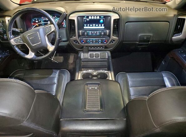 3GTU2PEJ3JG599382 2018 GMC SIERRA Red Dashboard view