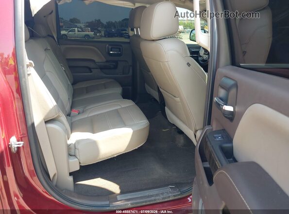 3GTU2PEJ6GG366363 2016 GMC SIERRA Red Vista de la etiqueta del VIN