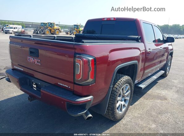 3GTU2PEJ6GG366363 2016 GMC SIERRA Red Trasero derecho