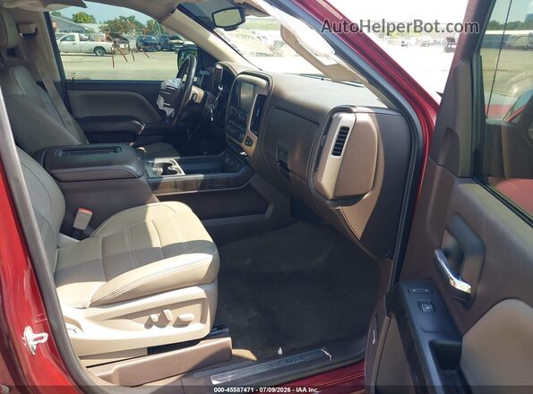 3GTU2PEJ6GG366363 2016 GMC SIERRA Red Vista interior delantera