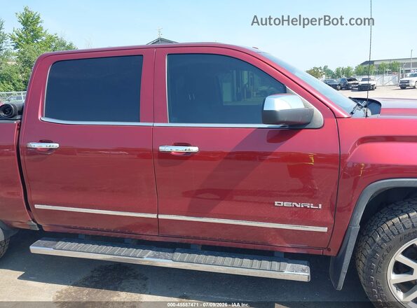 3GTU2PEJ6GG366363 2016 GMC SIERRA Red Vista interior trasera