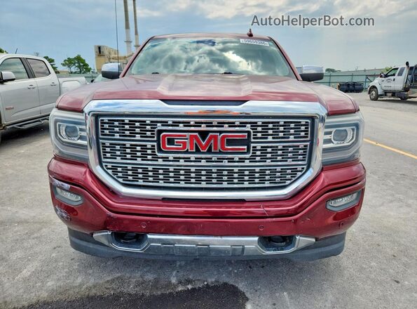 3GTU2PEJXGG160558 2016 GMC SIERRA Maroon Front view