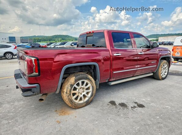3GTU2PEJXGG160558 2016 GMC SIERRA Maroon Rear right