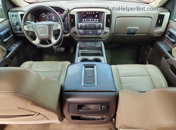 3GTU2PEJXGG160558 2016 GMC SIERRA Maroon Dashboard view