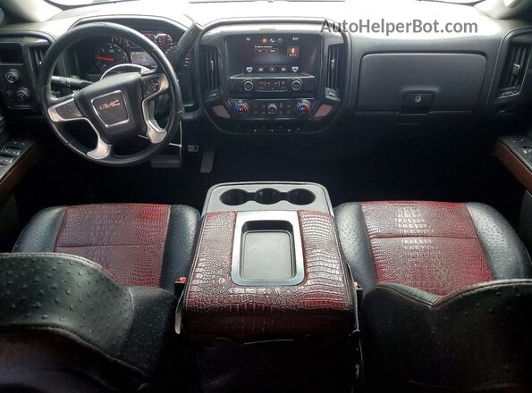 3GTU2UEC5EG350104 2016 GMC SIERRA Black Vista del salpicadero