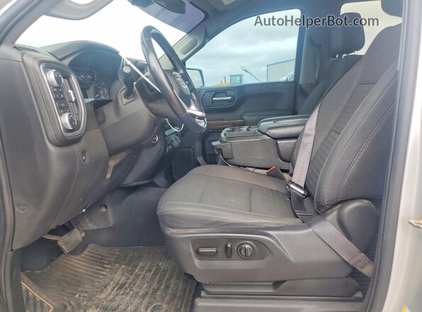 3GTU9BED9KG248048 2019 GMC SIERRA Silver Вид салону спереду