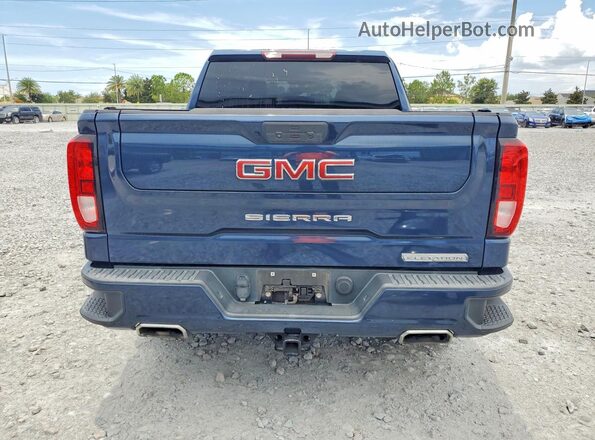 3GTU9CED2LG303737 2020 GMC SIERRA Blue Вид ззаду