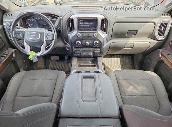 3GTU9CED2MG277092 2021 GMC SIERRA Black Widok deski rozdzielczej